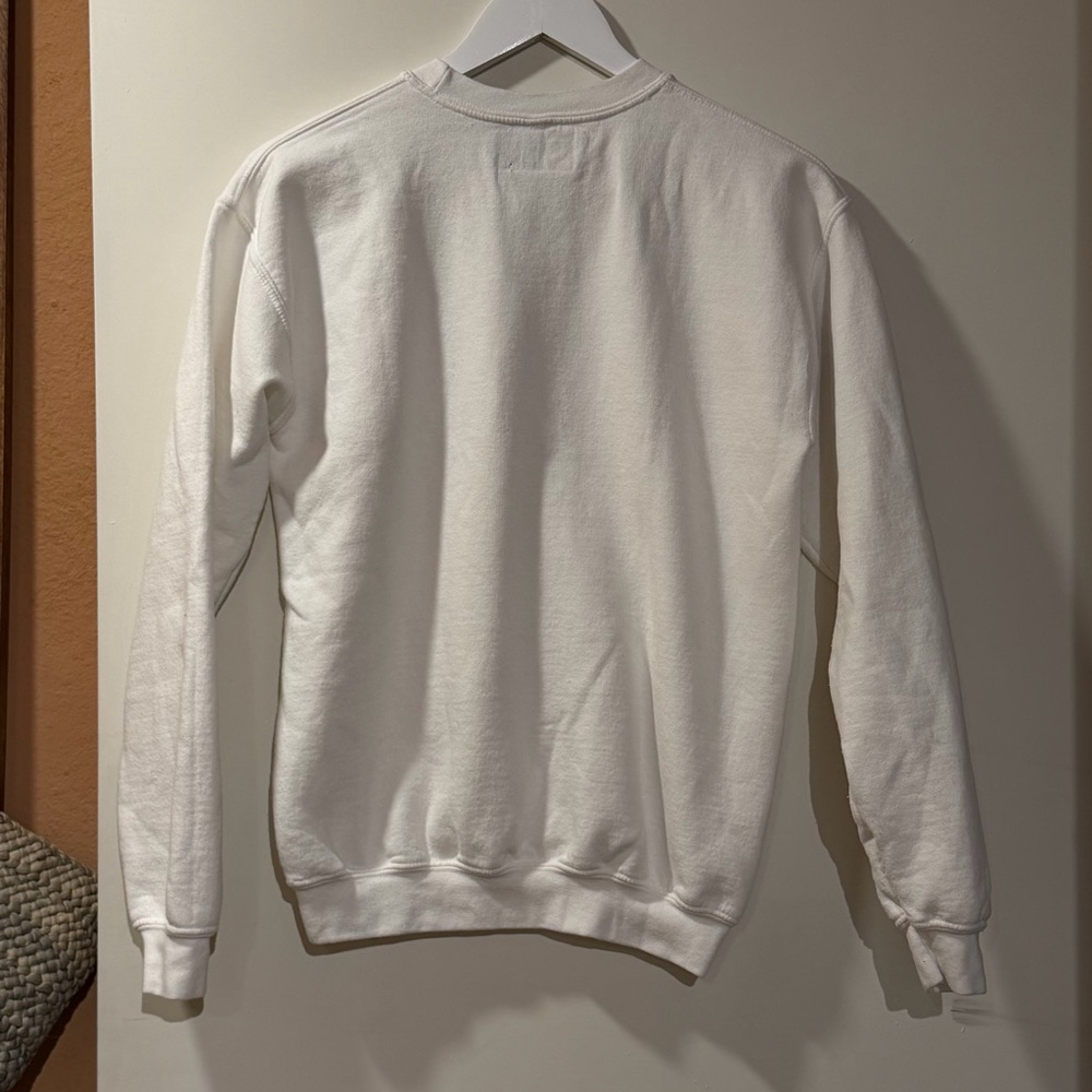 White Sweatshirt PINK GOLD MALIBU M - Picture 4 of 8